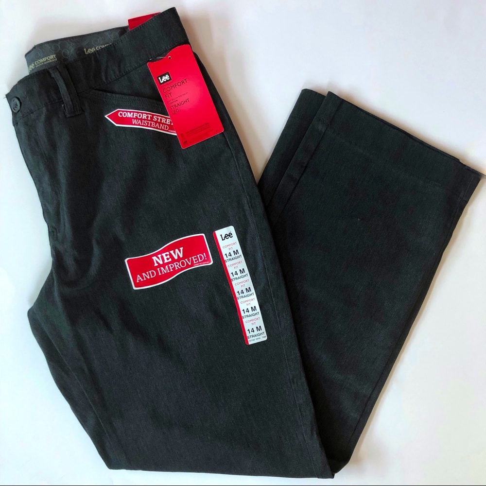 Lee Comfort Fit Straight Leg Jeans